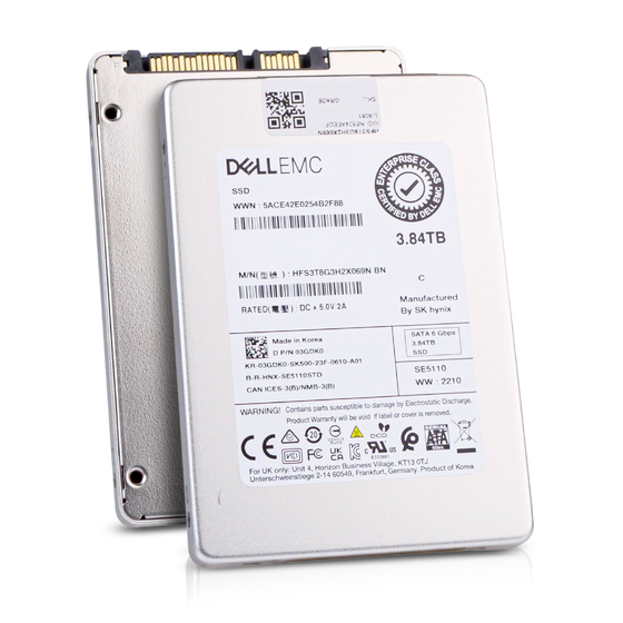 Dell EMC / SK Hynix HFS3T8G3H2X069N BN 3.84TB SATA 6Gb/s 2.5" Enterprise SSD, Combine view
