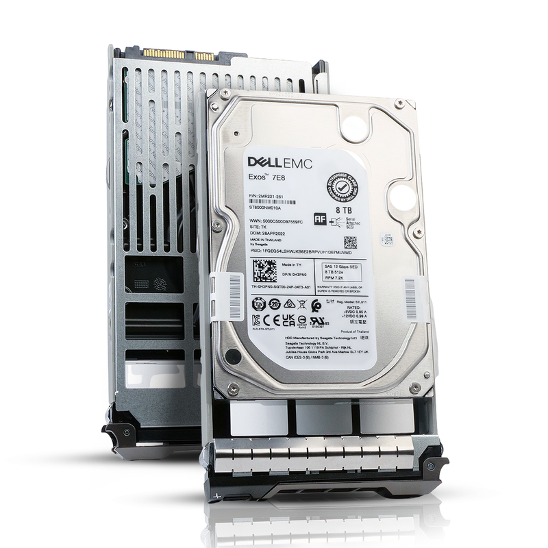 Dell G13 0H3PN0 8TB 7.2K RPM SAS 12Gb/s 512e 256MB 3.5in HDD
