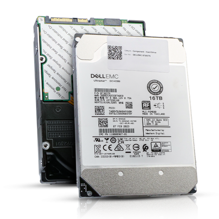 Dell/Western Digital Ultrastar DC HC550 WUH721816AL5205 0F38376 16TB 7.2K RPM SAS 12Gb/s 512e 3.5in Refurbished HDD