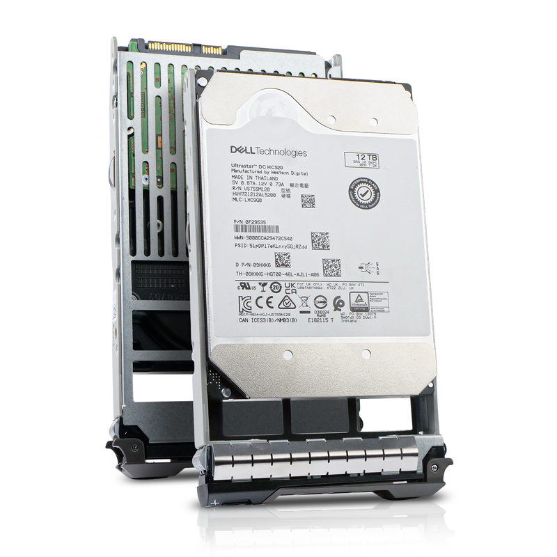 Dell G13 09HXK6 12TB 7.2K RPM SAS 12Gb/s 512e 256MB 3.5in HDD