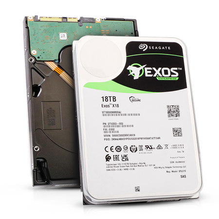 Seagate Exos X18 ST18000NM004J 18TB SAS 3.5 Seagate Exos X18 ST18000NM004J 18TB SAS 3.5