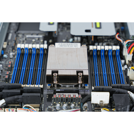 ASUS RS500A-E11-RS12U 1U Single Socket SP3 16x DDR4 DIMM 12x Front 2.5" Bay NVMe/SAS/SATA + 4x Internal 2x 800W PSU | Barebones Server (NO CPU, RAM) | Refurbished