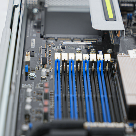 ASUS RS500A-E11-RS12U 1U Single Socket SP3 16x DDR4 DIMM 12x Front 2.5" Bay NVMe/SAS/SATA + 4x Internal 2x 800W PSU | Barebones Server (NO CPU, RAM) | Refurbished