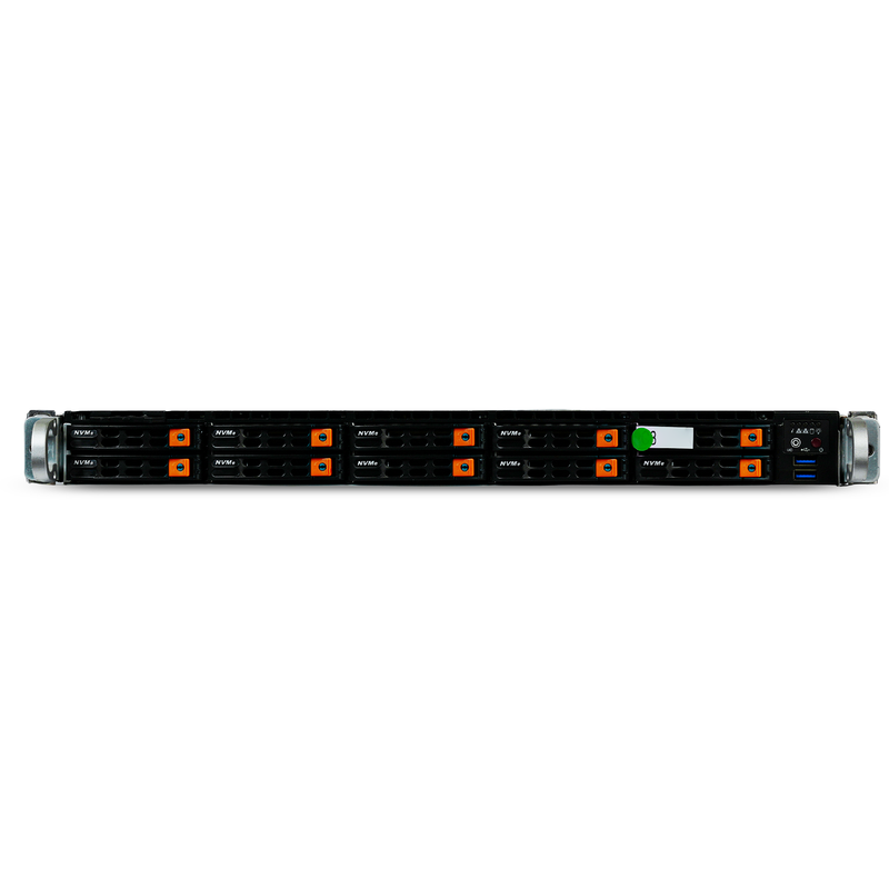 SUPERMICRO WIO A+ Server AS-1114S-WN10RT Single Socket SP3 16x DDR4 DIMM 10x Front 2.5" Bay NVMe/SAS/SATA 1x 750W PSU | Barebones Server (NO CPU, RAM) | Refurbished