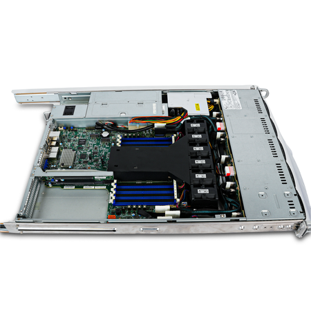 SUPERMICRO WIO A+ Server AS-1114S-WN10RT Single Socket SP3 16x DDR4 DIMM 10x Front 2.5" Bay NVMe/SAS/SATA 1x 750W PSU | Barebones Server (NO CPU, RAM) | Refurbished