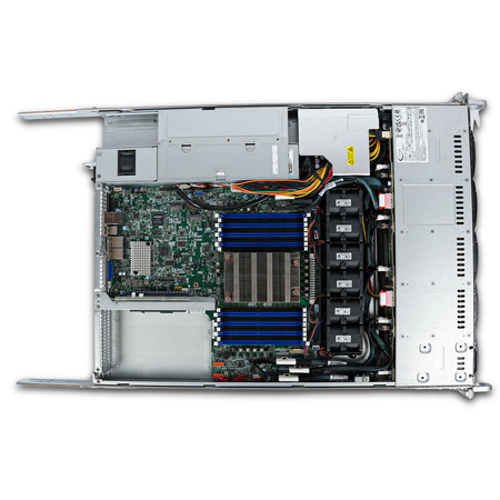 SUPERMICRO WIO A+ Server AS-1114S-WN10RT Single Socket SP3 16x DDR4 DIMM 10x Front 2.5" Bay NVMe/SAS/SATA 1x 750W PSU | Barebones Server (NO CPU, RAM) | Refurbished