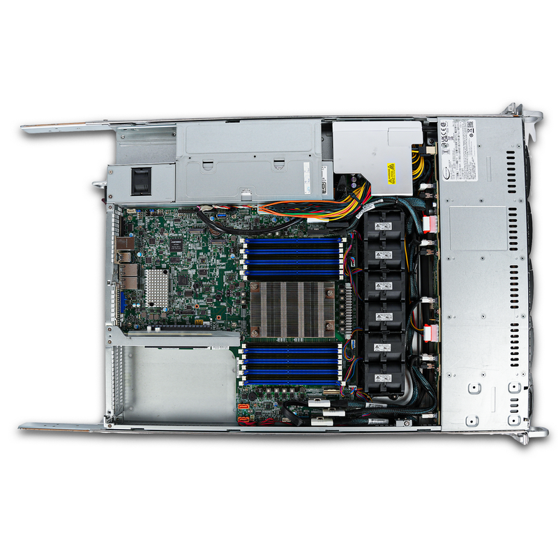 SUPERMICRO WIO A+ Server AS-1114S-WN10RT Single Socket SP3 16x DDR4 DIMM 10x Front 2.5" Bay NVMe/SAS/SATA 1x 750W PSU | Barebones Server (NO CPU, RAM) | Refurbished