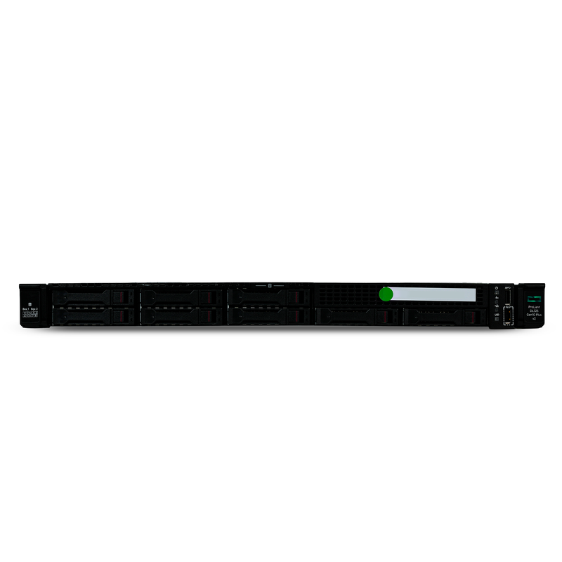 HPE P38477-B21 ProLiant DL325 Gen10 Plus v2 1U Barebones Server 16x DDR4 DIMM 8x 2.5" Bay 2x500W Refurbished