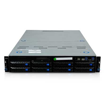 ASUS ESC4000A-E10 2U GPU Server AMD EPYC 7742 64-Core 8x DDR4 DIMM 8x SATA/SAS/NVMe Hot-Swap Bay 4x GPU Slots 2x1600W Refurbished