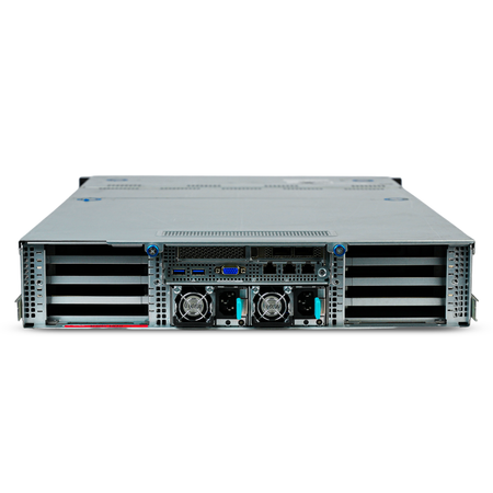 ASUS ESC4000A-E10 2U GPU Server AMD EPYC 7742 64-Core 8x DDR4 DIMM 8x SATA/SAS/NVMe Hot-Swap Bay 4x GPU Slots 2x1600W Refurbished