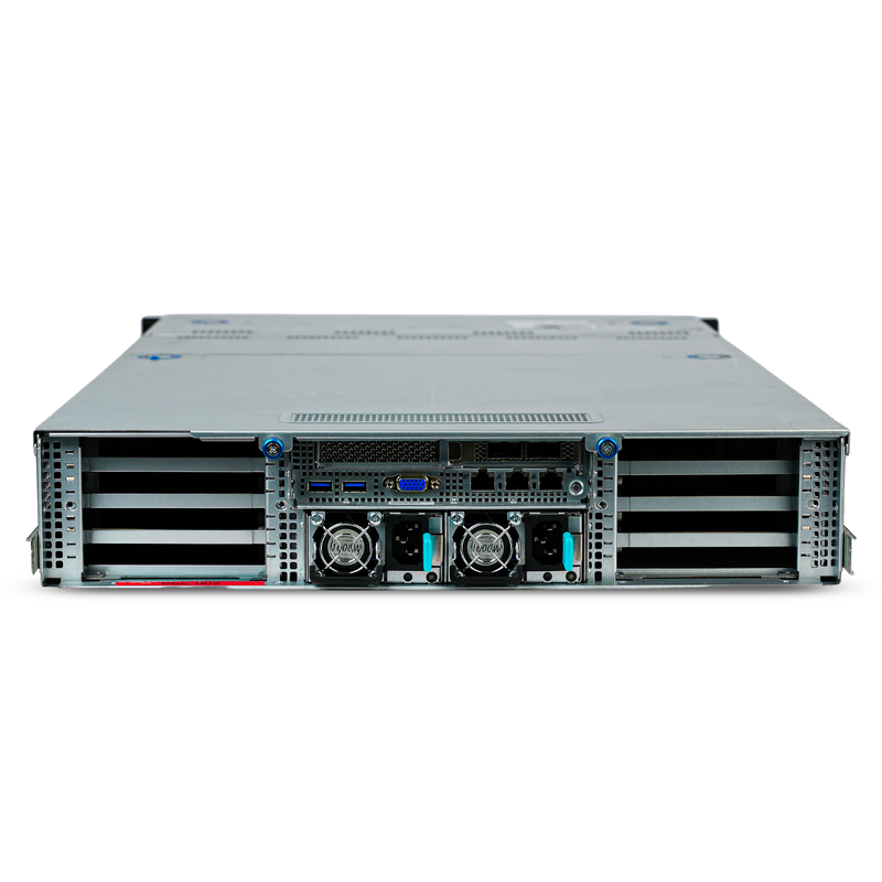 ASUS ESC4000A-E10 2U GPU Server AMD EPYC 7742 64-Core 8x DDR4 DIMM 8x Hot-Swap Bay 4x GPU Slots 2x1600W Refurbished