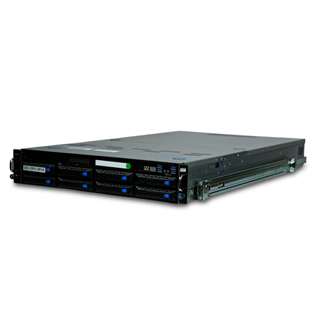 ASUS ESC4000A-E10 2U GPU Server AMD EPYC 7702P 64-Core 8x DDR4 DIMM 8x SATA/SAS/NVMe Hot-Swap Bay 4x GPU Slots 2x1600W Refurbished