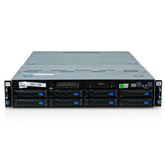 ASUS ESC4000A-E10 2U GPU Barebones Server 8x DDR4 DIMM 8x SATA/SAS/NVMe Hot-Swap Bay 4x GPU Slots 2x2200W Refurbished