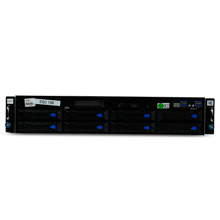ASUS ESC4000A-E10 2U GPU Barebones Server 8x DDR4 DIMM 8x SATA/SAS/NVMe Hot-Swap Bay 4x GPU Slots 2x2200W Refurbished