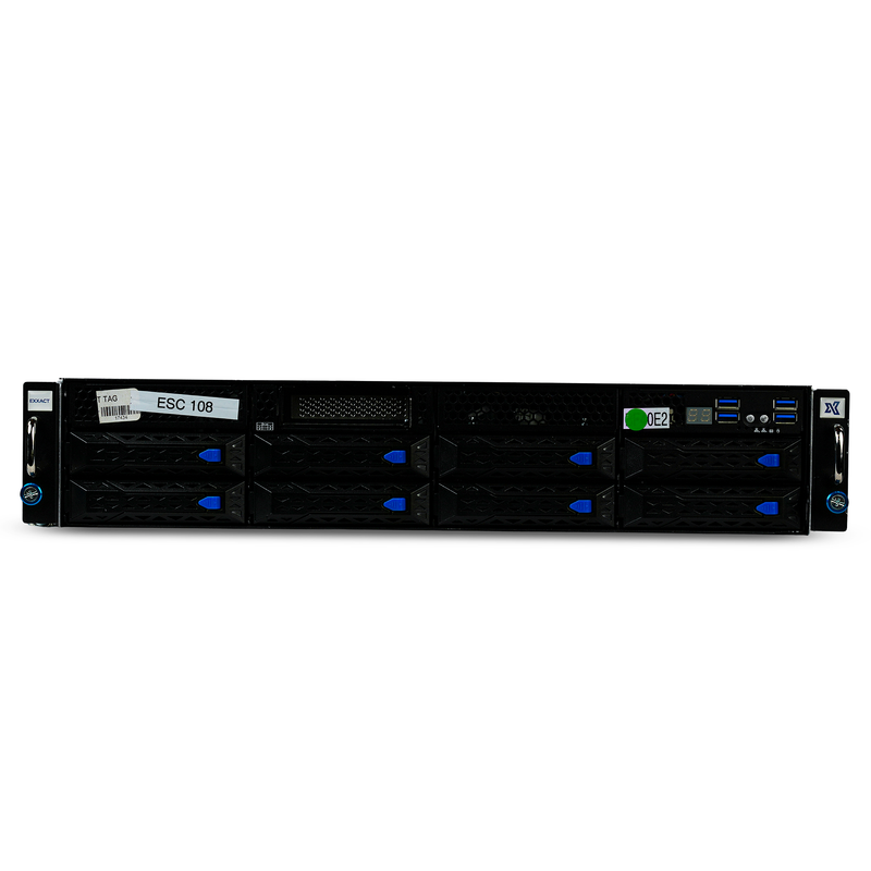 ASUS ESC4000A-E10 2U GPU Barebones Server 8x DDR4 DIMM 8x Hot-Swap Bay 4x GPU Slots 2x2200W Refurbished