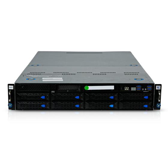 ASUS ESC4000A-E10 2U GPU Server AMD EPYC 7742 64-Core 8x DDR4 DIMM 8x SATA/SAS/NVMe Hot-Swap Bay 4x GPU Slots 2x2200W ConnectX-5 Refurbished
