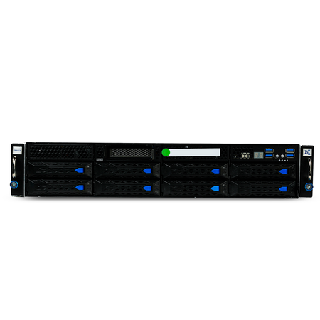 ASUS ESC4000A-E10 2U GPU Server AMD EPYC 7742 64-Core 8x DDR4 DIMM 8x SATA/SAS/NVMe Hot-Swap Bay 4x GPU Slots 2x2200W ConnectX-5 Refurbished