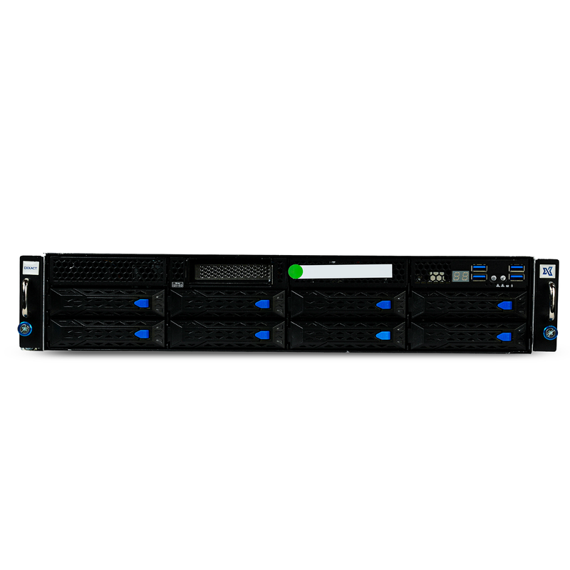ASUS ESC4000A-E10 2U GPU Server AMD EPYC 7742 64-Core 8x DDR4 DIMM 8x Hot-Swap Bay 4x GPU Slots 2x2200W ConnectX-5 Refurbished
