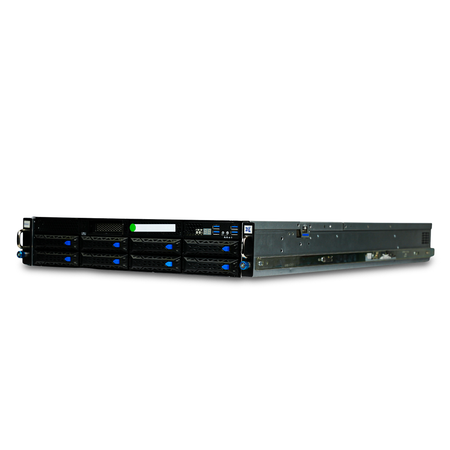 ASUS ESC4000A-E10 2U GPU Server AMD EPYC 7742 64-Core 8x DDR4 DIMM 8x SATA/SAS/NVMe Hot-Swap Bay 4x GPU Slots 2x2200W ConnectX-5 Refurbished