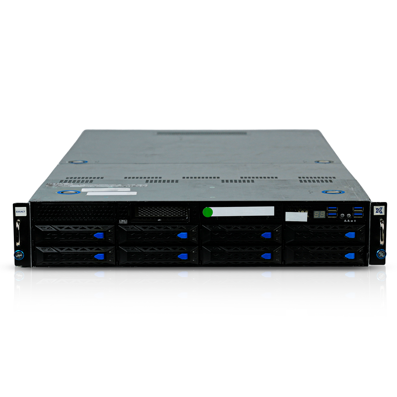 ASUS ESC4000A-E10 2U GPU Server AMD EPYC 7742 64-Core 8x DDR4 DIMM 8x Hot-Swap Bay 4x GPU Slots 2x2200W ConnectX-6 Refurbished