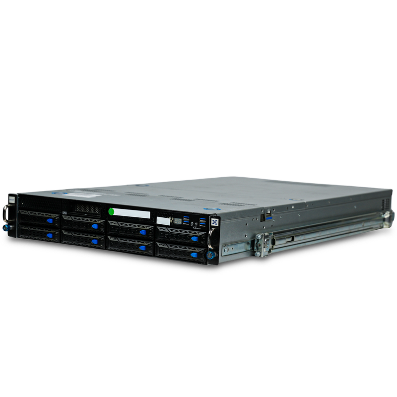 ASUS ESC4000A-E10 2U GPU Server AMD EPYC 7742 64-Core 8x DDR4 DIMM 8x Hot-Swap Bay 4x GPU Slots 2x2200W ConnectX-6 Refurbished