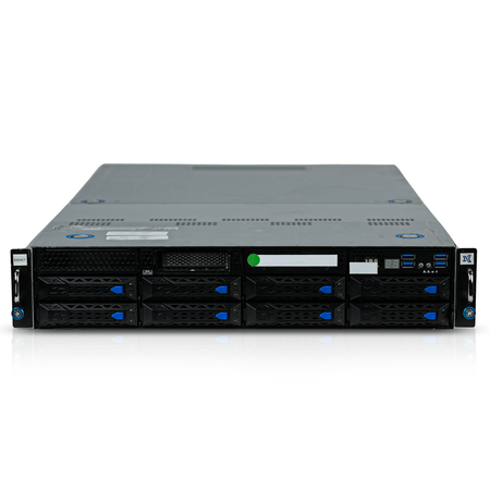 ASUS ESC4000A-E10 2U GPU Server AMD EPYC 7702P 64-Core 8x DDR4 DIMM 8x SATA/SAS/NVMe Hot-Swap Bay 4x GPU Slots 2x2200W Refurbished