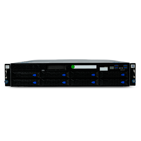 ASUS ESC4000A-E10 2U GPU Server AMD EPYC 7702P 64-Core 8x DDR4 DIMM 8x SATA/SAS/NVMe Hot-Swap Bay 4x GPU Slots 2x2200W Refurbished