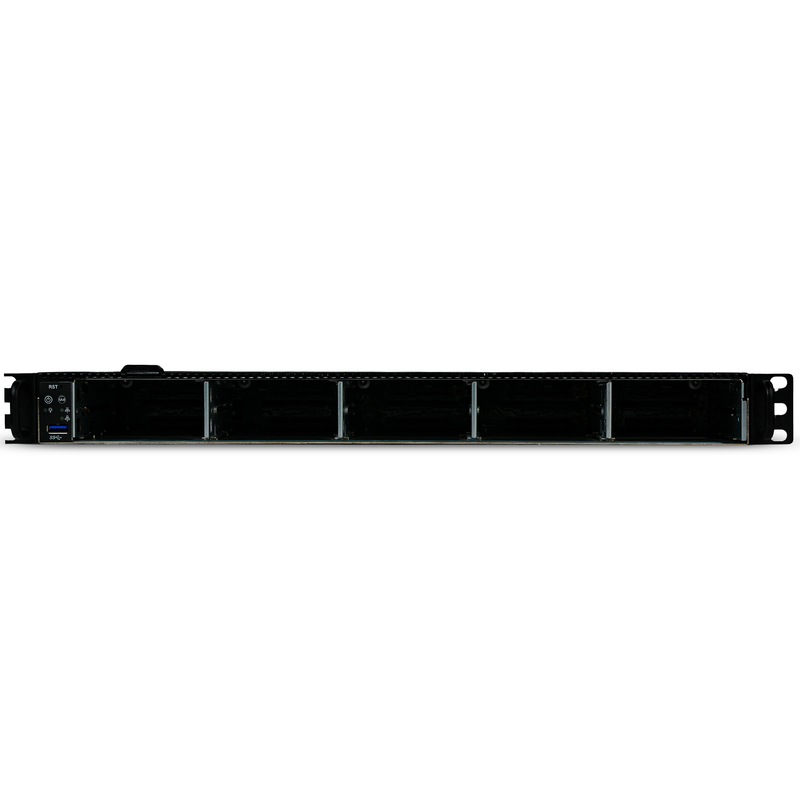 ASRock Rack 1U10E-ROME/2T 1U Server AMD EPYC 7352 24-Core 8x DDR4 DIMM 10x Front 2.5" Bay + 1x M.2 NVMe Slot 2x 750W Refurbished