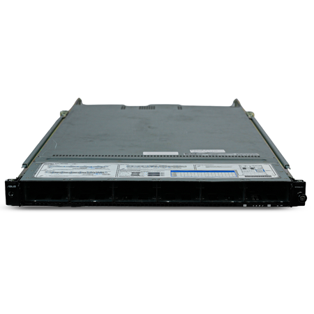 ASUS RS500A-E11-RS12U 1U Rack Server — Single AMD EPYC 7282 16-Core/32-Thread, 3x PCIe Gen4 + 1x OCP 3.0, 16x DDR4 DIMM, 12-Bay 2.5", Broadcom SAS3008 HBA, 2x Intel I350 1GbE + Mellanox ConnectX-4 Lx Dual-Port, 1+1 800W Redundant — CPU Only Refurbished