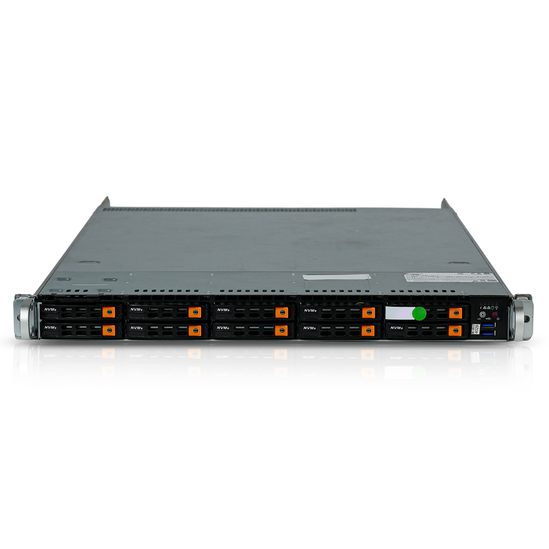 Supermicro AS-1114S-WN10RT 1U Server AMD EPYC 7742 64-Core 16x DDR4 DIMM 10x Front 2.5" Bay 2x750W Refurbished