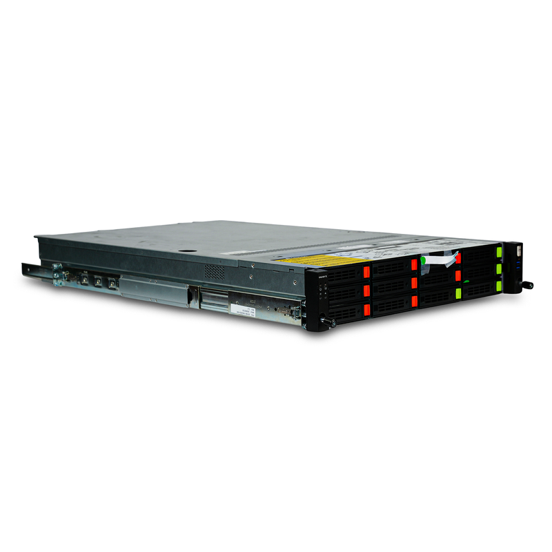 Gigabyte R282-Z96 2U GPU Server Dual AMD EPYC 7282 32-Core 32x DDR4 DIMM 12x Hot-Swap Bay 3x GPU Slots 2x2000W ConnectX-5 Ex Refurbished