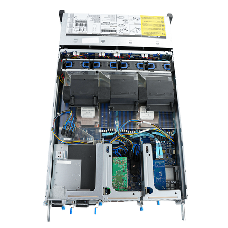 Gigabyte R282-Z96 2U GPU Server Dual AMD EPYC 7282 32-Core 32x DDR4 DIMM 12x SATA/SAS/NVMe Hot-Swap Bay 3x GPU Slots 2x2000W ConnectX-5 Refurbished