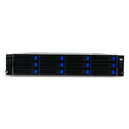 Gigabyte R282-Z93 2U GPU Server Dual AMD EPYC 7402 48-Core 32x DDR4 DIMM 12x SATA/SAS Hot-Swap Bay + 1x M.2 NVMe Slot 3x GPU Slots 2x2000W ConnectX-5 Ex Refurbished