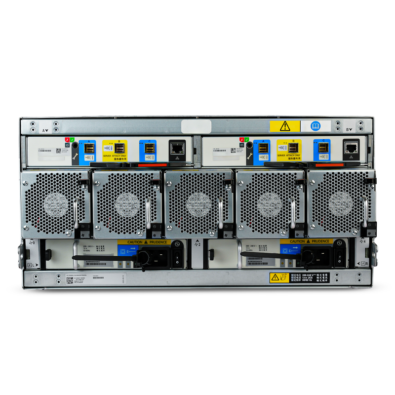 Dell EMC PowerVault ME484 84-Bay 3.5" SAS 12Gb/s 5U Rackmount Dual IOMs Storage Expansion Enclosure JBOD Bare