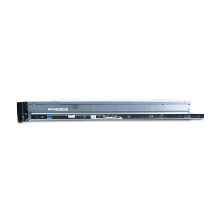 Opposite side view of a Gigabyte 2U server with rail attached.
