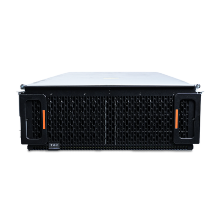 Front view of a WD Ultrastar Data102 H4102-J 4U 102-bay JBOD enclosure.