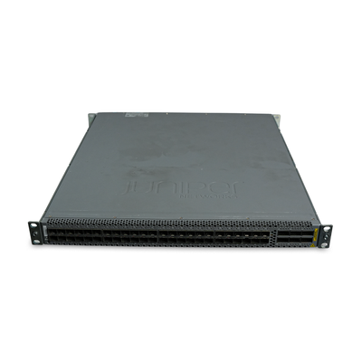 Juniper 48-Port 10GbE SFP+ QFX5100-48S-AFI 1U Rackmount 6x QSFP+ 40GbE Dual PSU Refurbished Network Switch