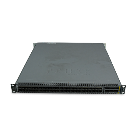 Juniper 48-Port 10GbE SFP+ QFX5100-48S-AFI 1U Rackmount 6x QSFP+ 40GbE Dual PSU Refurbished Network Switch, 1 of 9