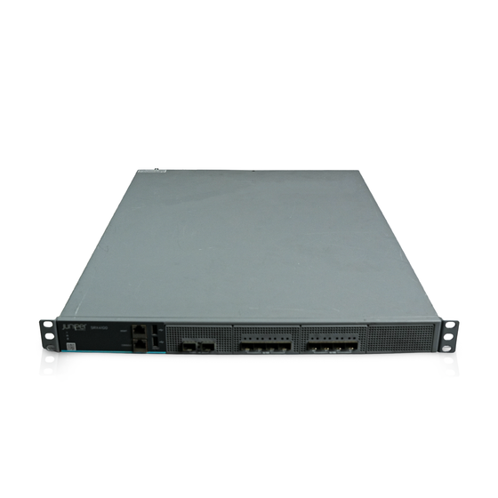 Juniper 8-Port 10GbE SFP+ SRX4100 1U Rackmount 2x HA Ports Dual 650W AC PSU Refurbished Firewall