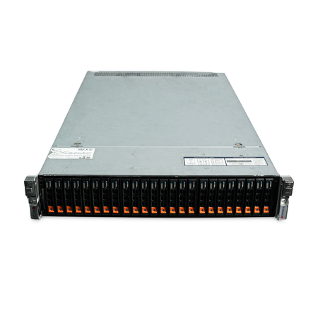 Supermicro AS-2124US-TNRP 2U NVMe Server — Dual AMD EPYC 7542 32-Core (64 Total), 24x NVMe Hot-Swap Bays, 32x DDR4 DIMM Slots, 2x 1600W Titanium PSU (1+1) — CPU Only Refurbished
