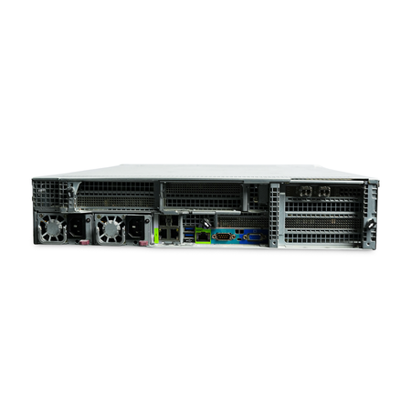 Supermicro AS-2124US-TNRP 2U NVMe Server — Dual AMD EPYC 7542 32-Core (64 Total), 24x NVMe Hot-Swap Bays, 32x DDR4 DIMM Slots, 2x 1600W Titanium PSU (1+1) — CPU Only Refurbished