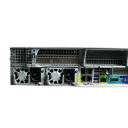 Supermicro AS-2124US-TNRP 2U NVMe Server — Dual AMD EPYC 7542 32-Core (64 Total), 24x NVMe Hot-Swap Bays, 32x DDR4 DIMM Slots, 2x 1600W Titanium PSU (1+1) — CPU Only Refurbished
