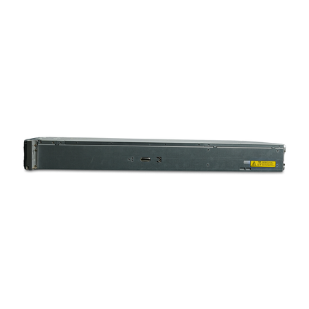 Side view of 2U server showing the chassis profile.