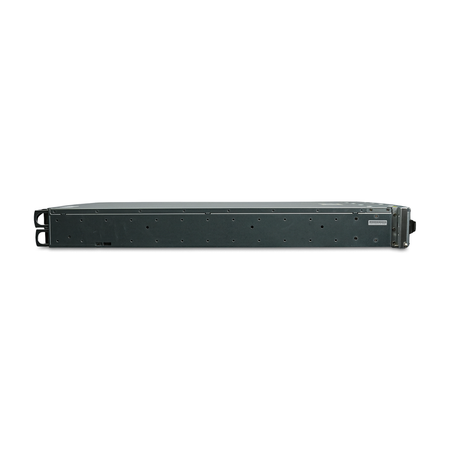 Opposite side view of 2U server showing the chassis profile.