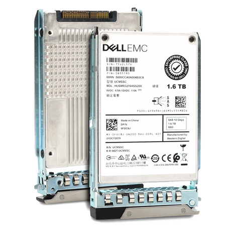 Dell G14 FDC8J HUSMR3216ASS200 1.6TB SAS 12Gb/s 2.5in Solid State Drive