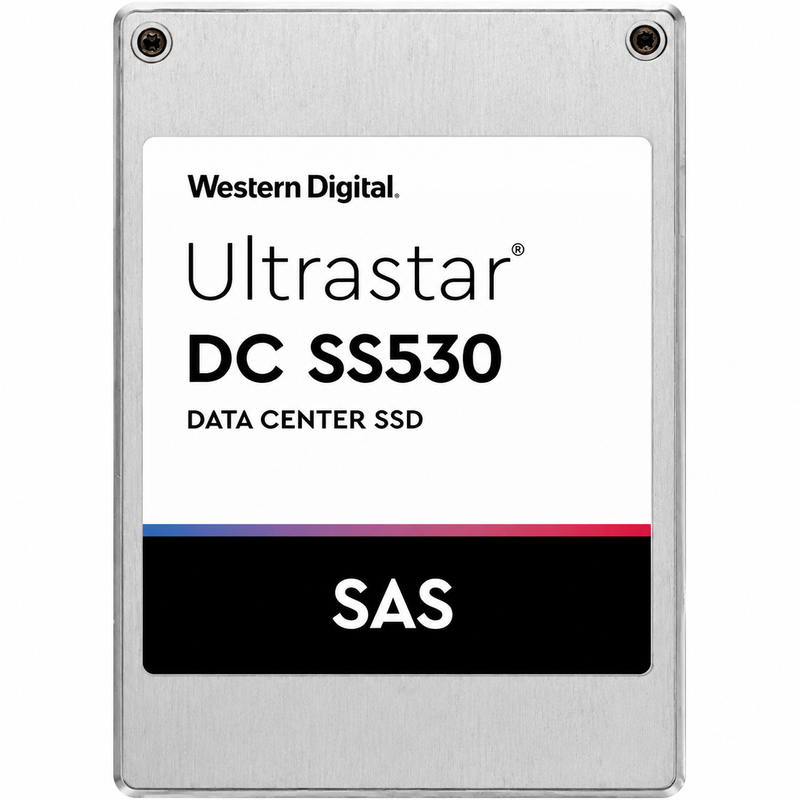Dell/WD Ultrastar DC SS530 WUSTR1538ASS200 0P40594 3.84TB 1 DWPD SAS 12Gb/s 3D TLC 2.5in Refurbished SSD