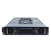 Rackmount server with drive bays and internal components visible, front view.