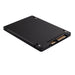 2.5-inch SATA SSD, angled view showing the SATA connector and black casing., 1 of 1