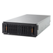 Rackmount JBOD storage enclosure, angled front view.