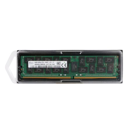 SK Hynix server RAM module in clear plastic packaging.